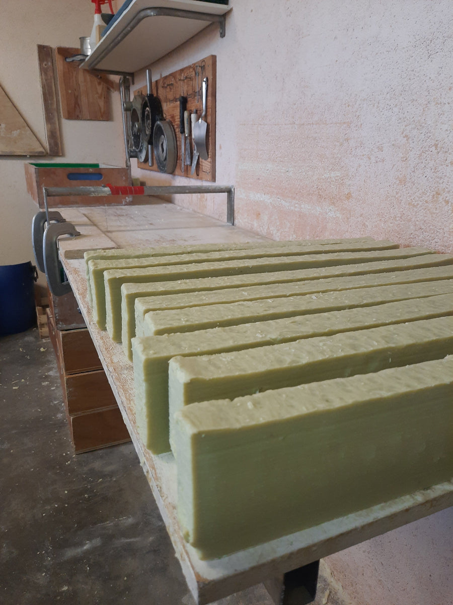 Soapmaking by the Marseille cauldron method.