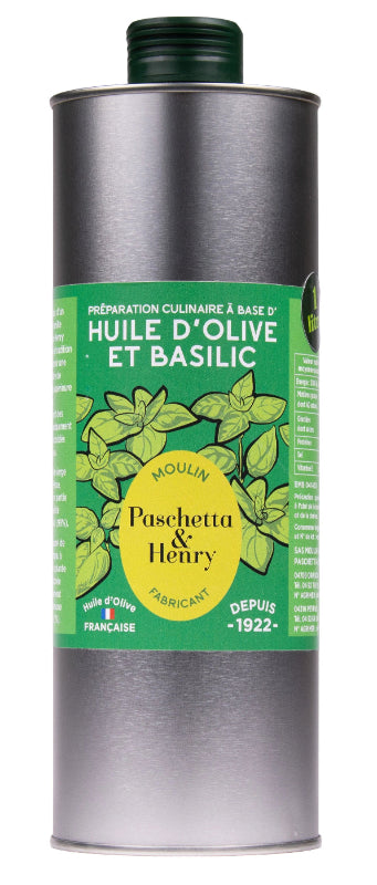Huile d'Olive & BASILIC  • 1 L