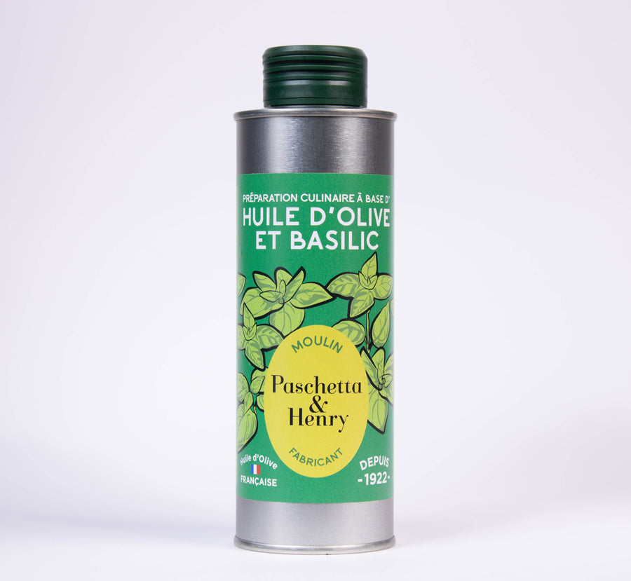 Huile d'olive & Basilic • 250 mL