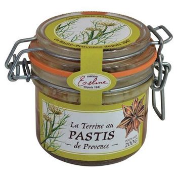 Terrine with pastis