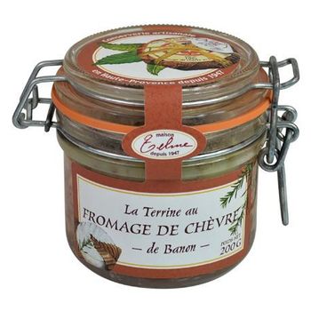 Terrine au fromage de chèvre de Banon