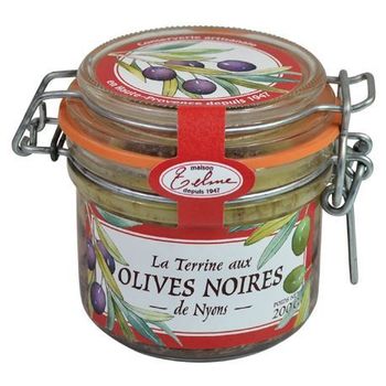Terrine with Nyons black olives