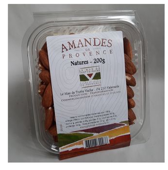 Amande de Valensole nature  200 g